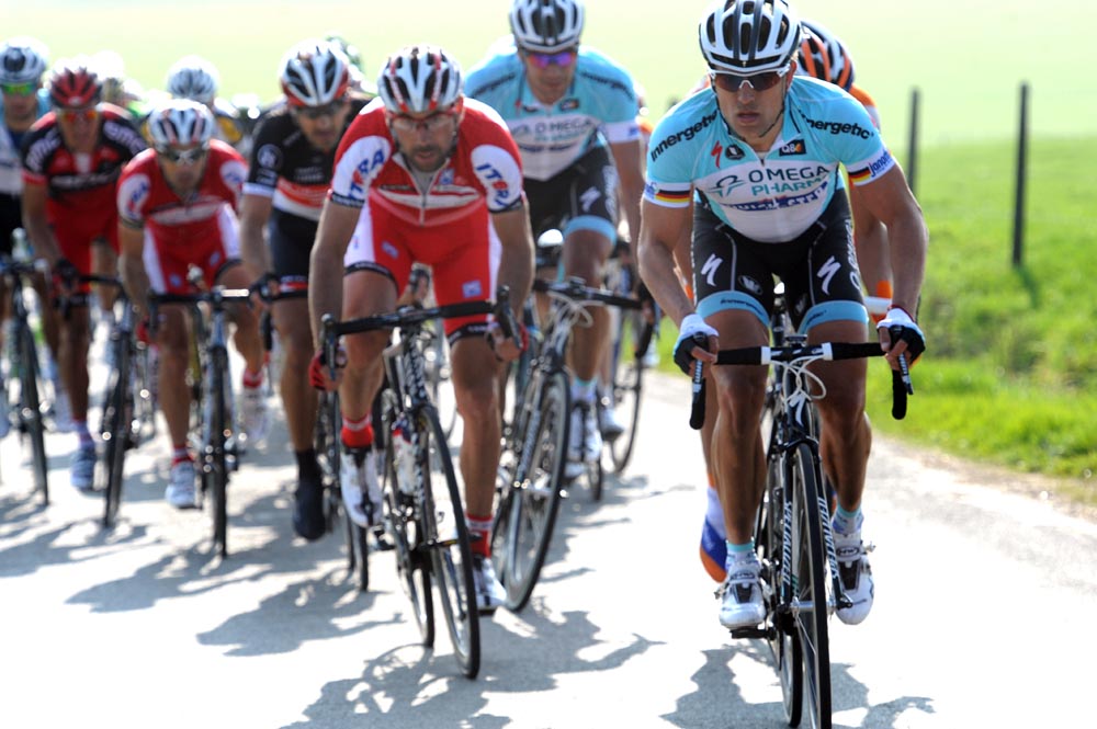 Gerald Ciolek leads, Ghent-Wevelgem 2012