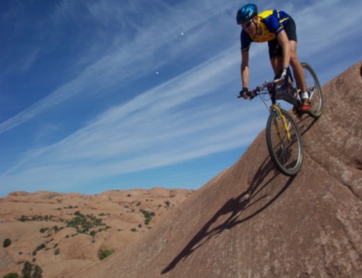 Mountain biking