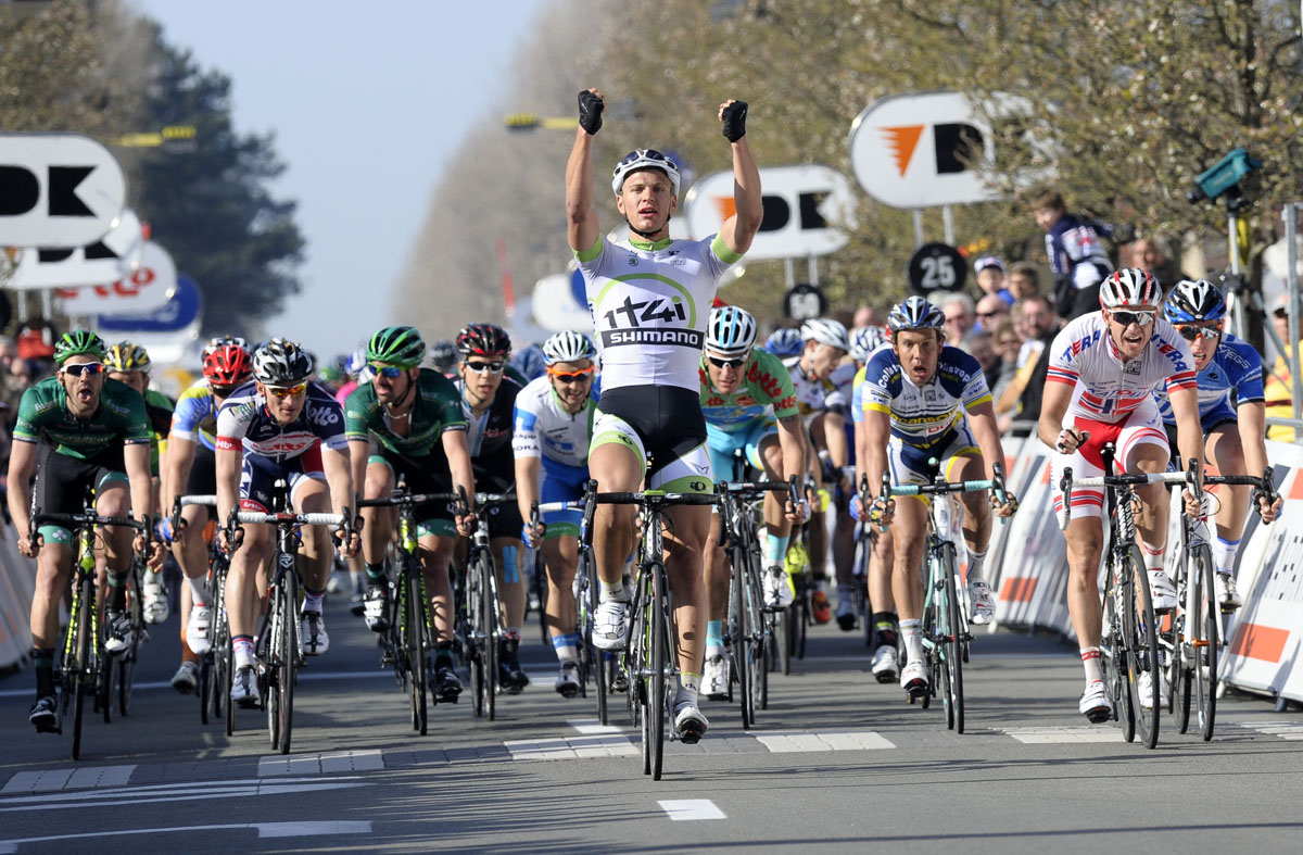 Marcel Kittel wins Three Days of De Panne 2012 stage two Marcel Kittel wins Three Days of De Panne 2012 stage two