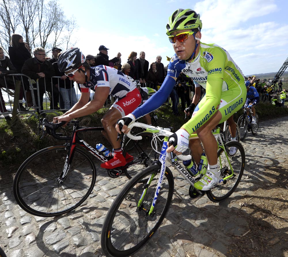 Ted King on Koppenberg, Tour of Flanders 2012
