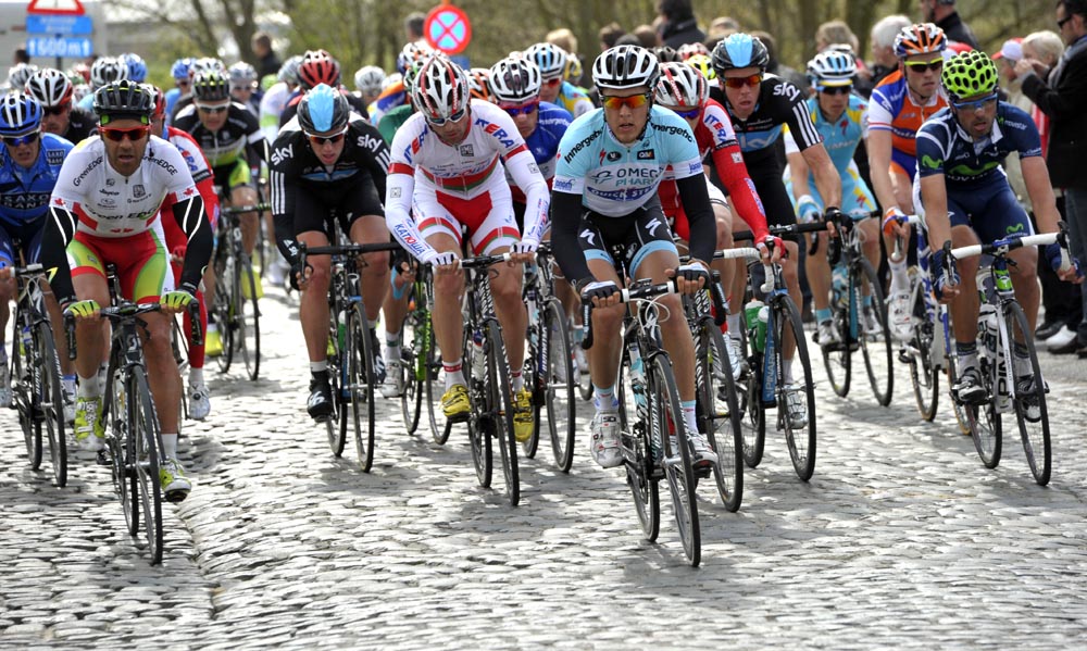 Peloton, Tour of Flanders 2012
