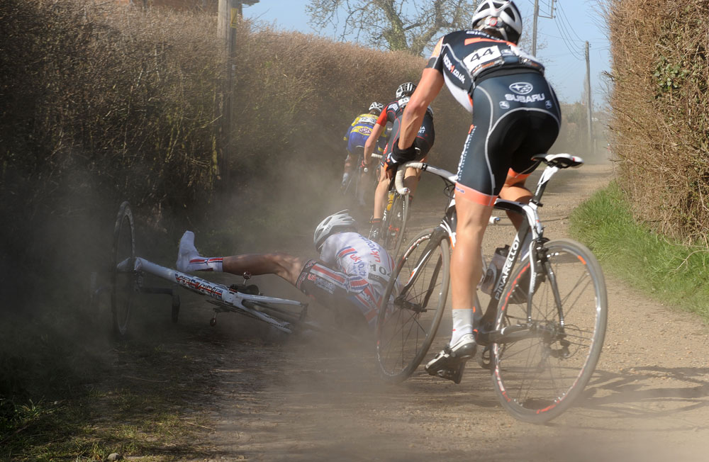 Crash, Maldon Dengie Tour 2012