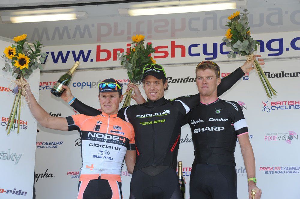 Alexandre Blain tops podium, Maldon Dengie Tour 2012