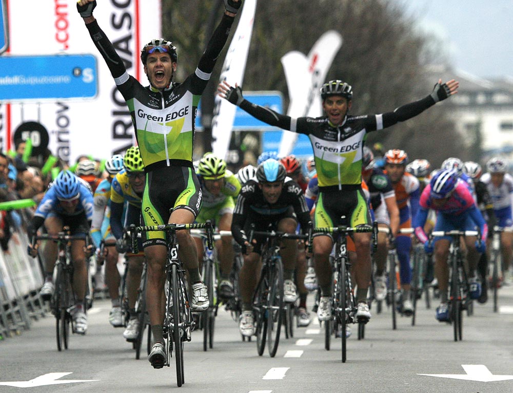 Daryl Impey wins stage two of 2012 Vuelta al Pais Vasco Daryl Impey wins stage two of 2012 Vuelta al Pais Vasco