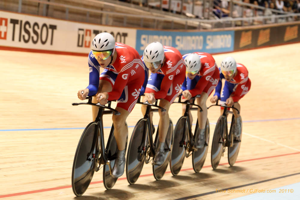 2012 world track championships, great britain team pursuit