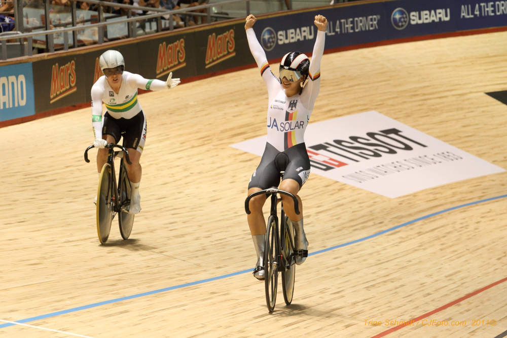 2012 world track championships, miriam welte, germany, team sprint