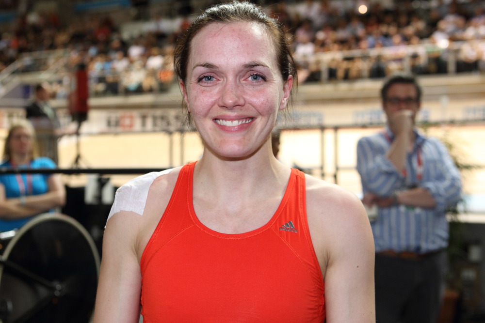 Victoria Pendleton wins sprint, Track World Championships 2012, day three