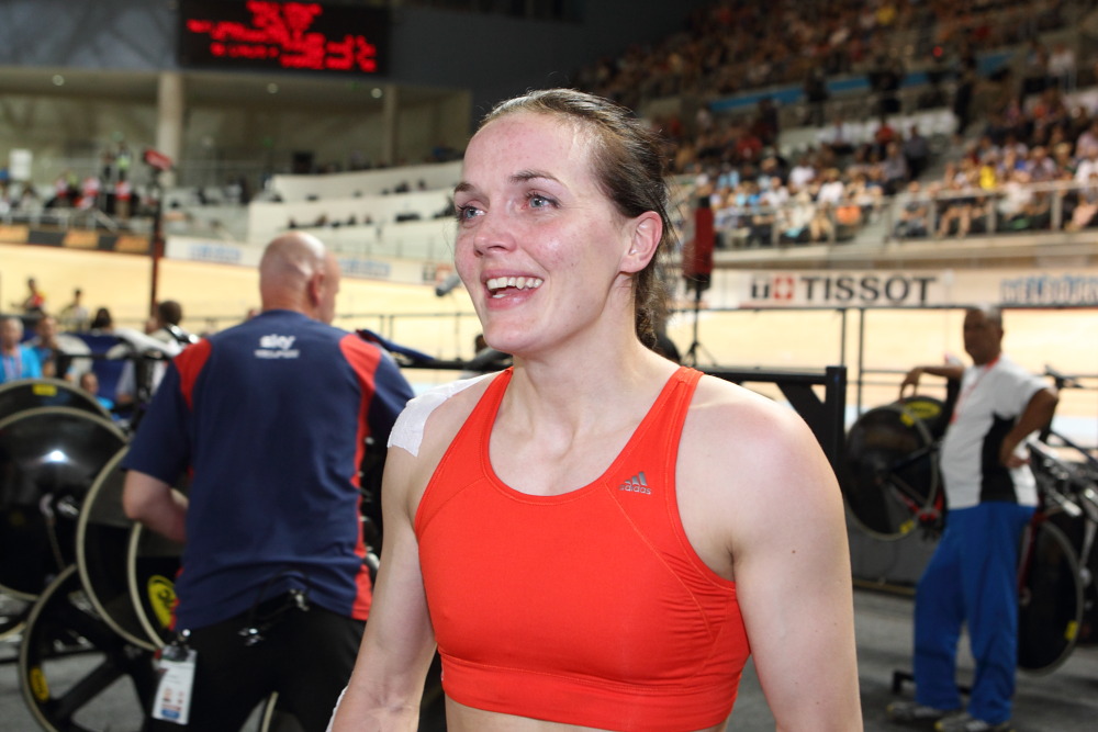 Victoria Pendleton wins sprint, Track World Championships 2012, day three