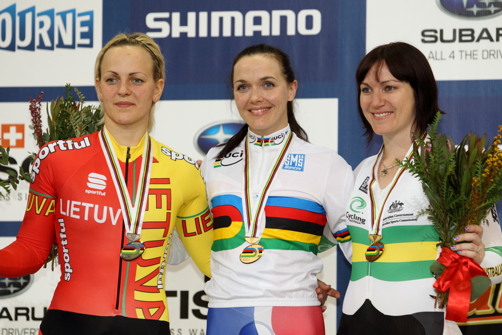 Victoria Pendleton wins sprint, Track World Championships 2012, day three