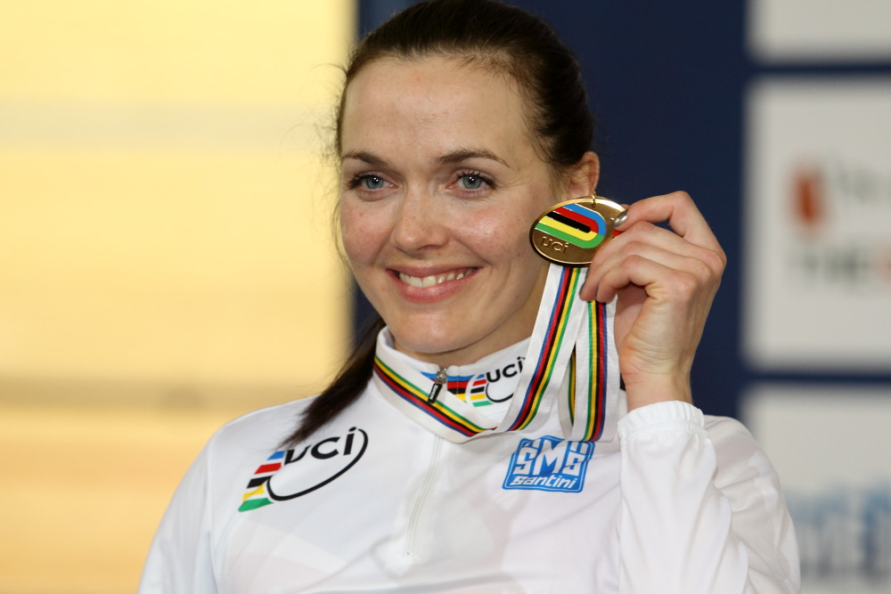 Victoria Pendleton wins sprint, Track World Championships 2012, day three