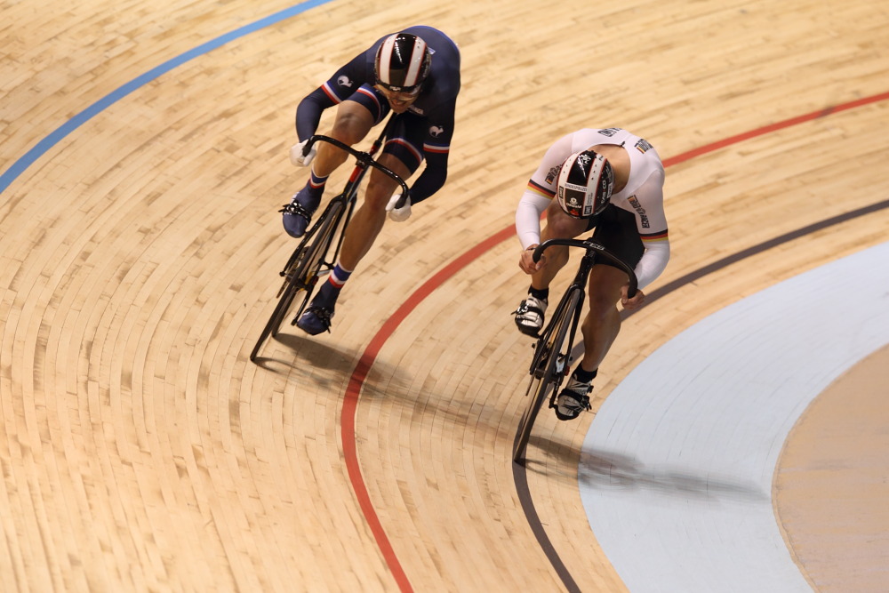 Bourgain vs Enders, Track World Championships 2012, day three