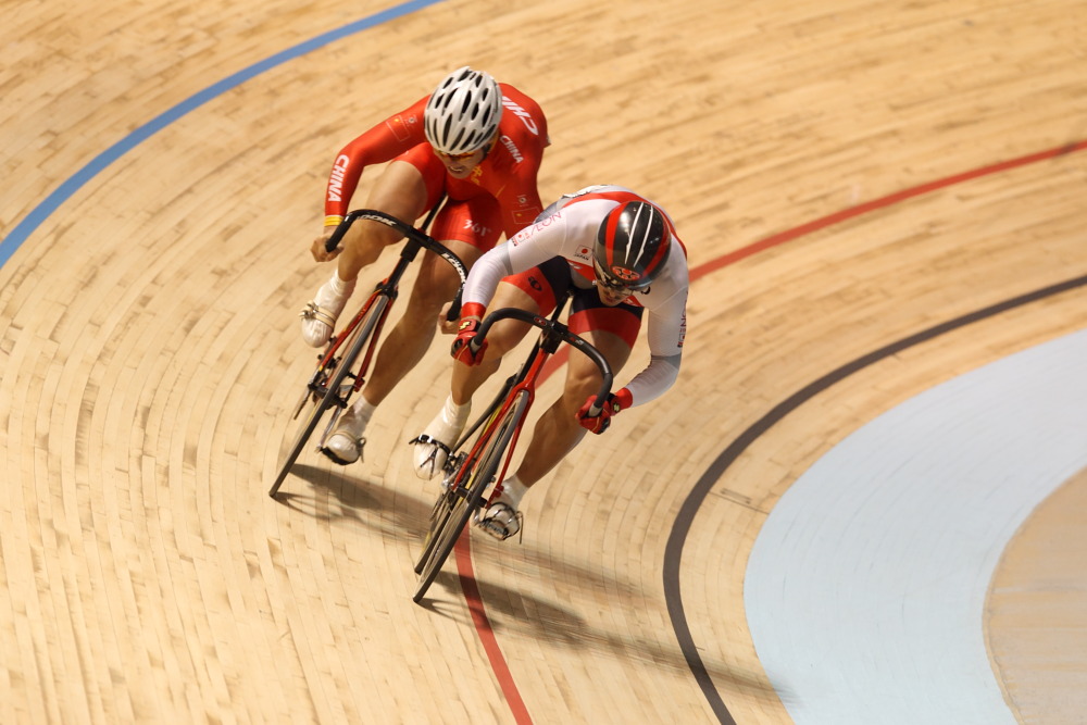 Zhang vs Nakagawa, Track World Championships 2012, day three
