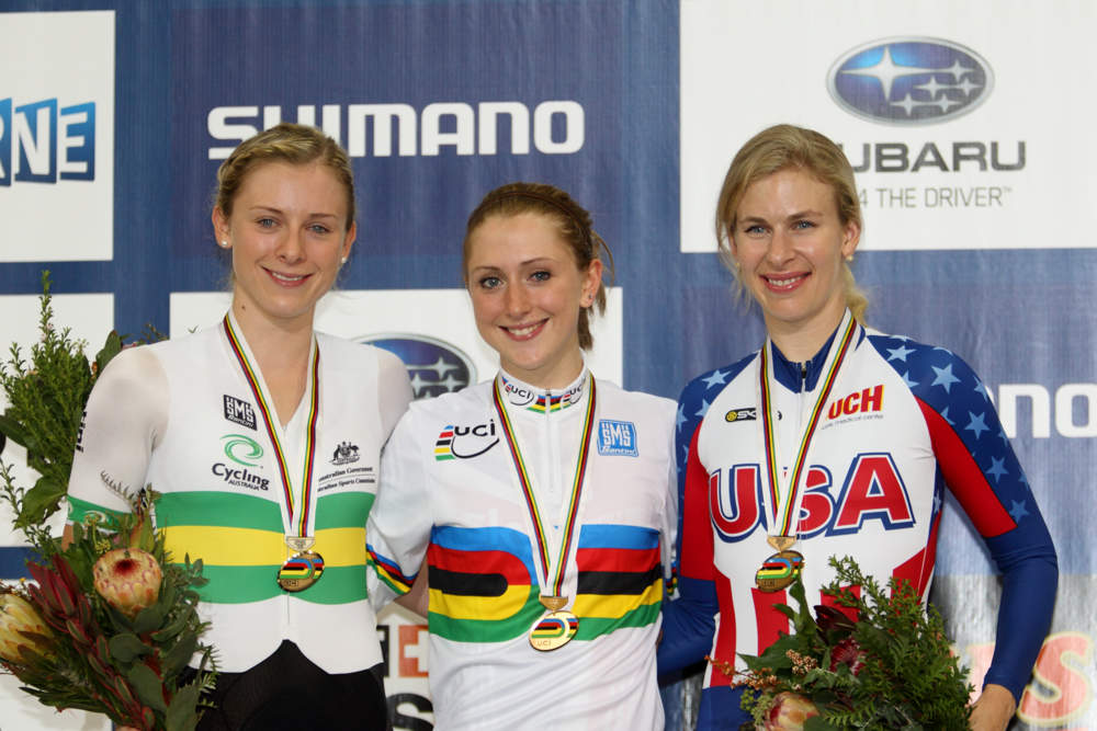 Laura Trott wins women's omnium, Track World Championships 2012, day four