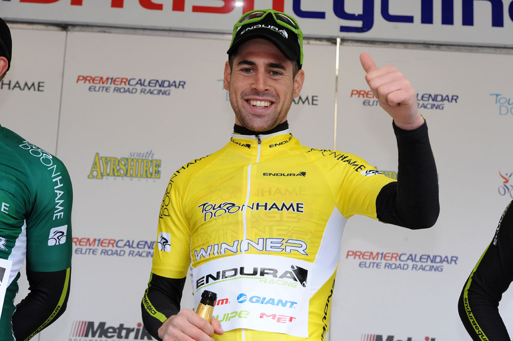Jonny McEvoy wins overall, Tour DoonHame 2012, stage three Jonny McEvoy wins overall, Tour DoonHame 2012, stage three