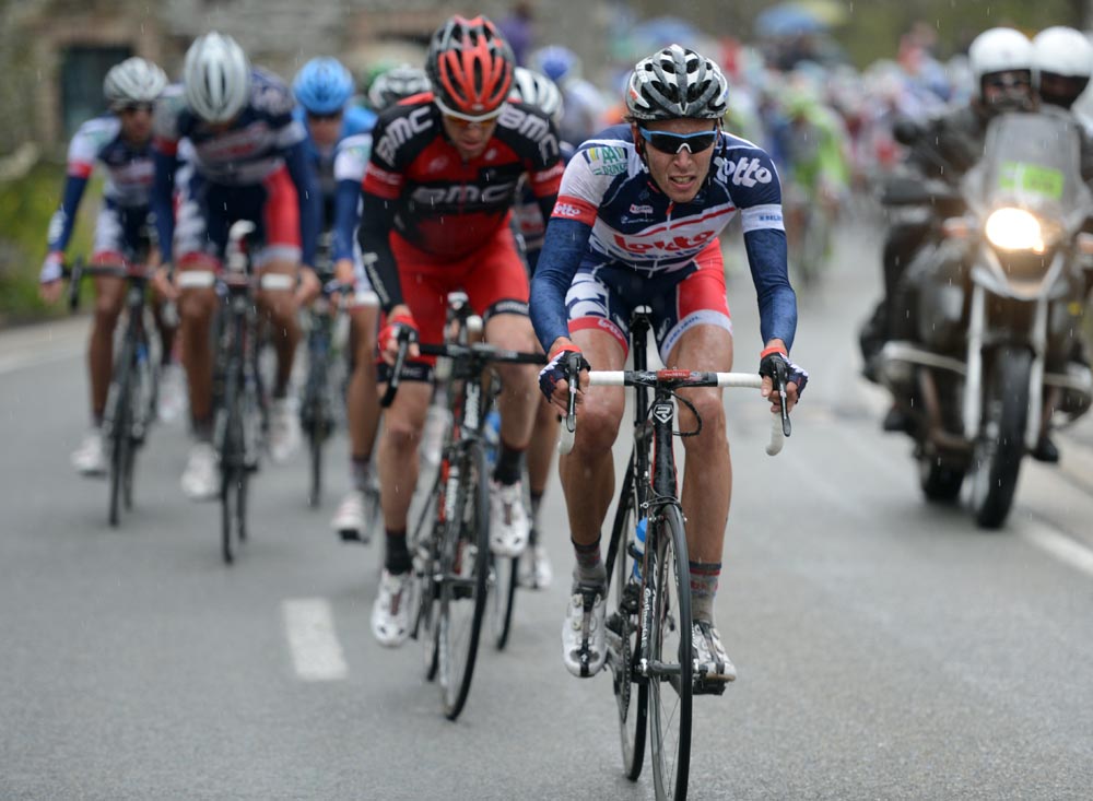 Lotto-Belisol chase, Liege-Bastogne-Liege