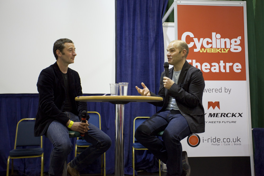 Ned Boulting and Roger Hammond, Road Cycling Show 2012
