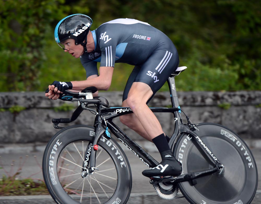 Chris Froome, Tour de Romandie 2012, prologue