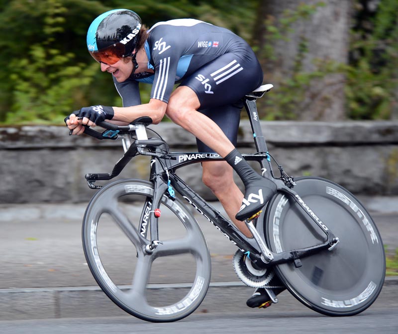 Bradley Wiggins, Tour de Romandie 2012, prologue