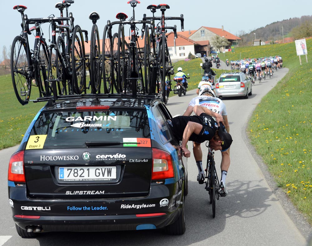 Andrew Talansky, Tour de Romandie 2012, stage three