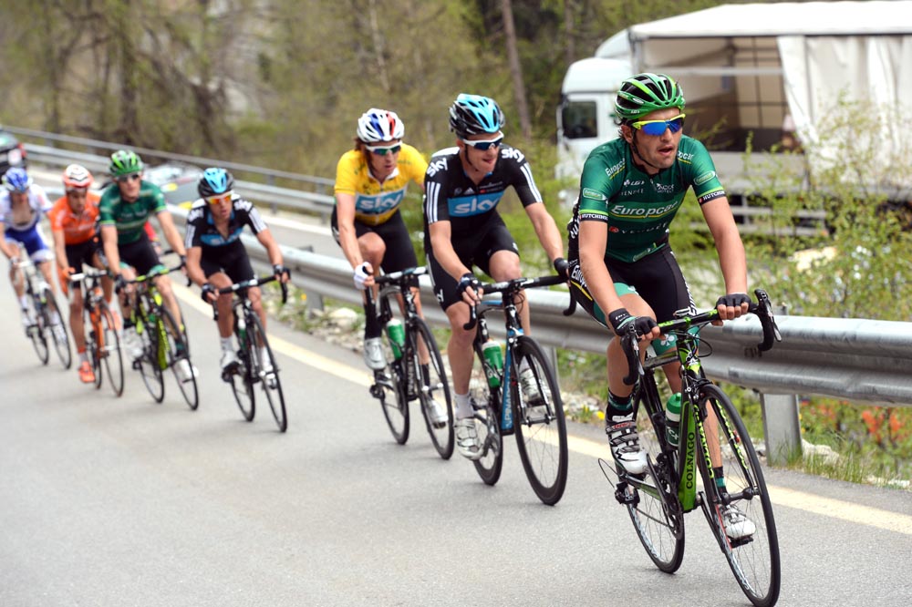 Europcar accelerates, Tour de Romandie 2012, stage four