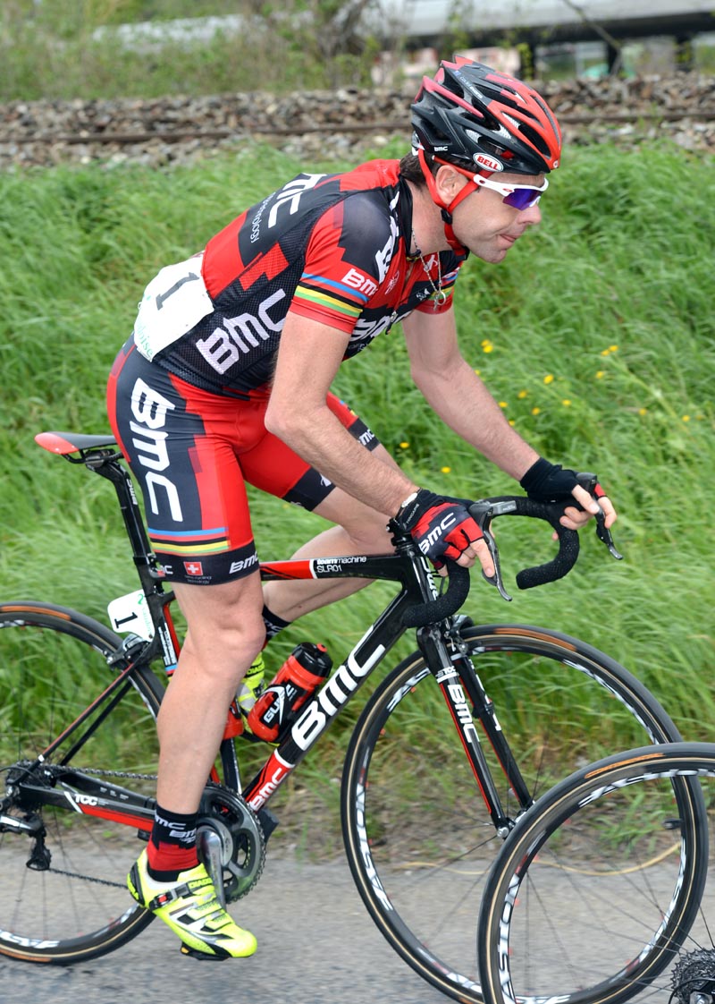 Cadel Evans, Tour de Romandie 2012, stage four