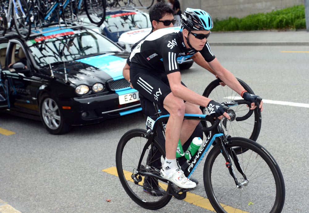 Chris Froome, Tour de Romandie 2012, stage four