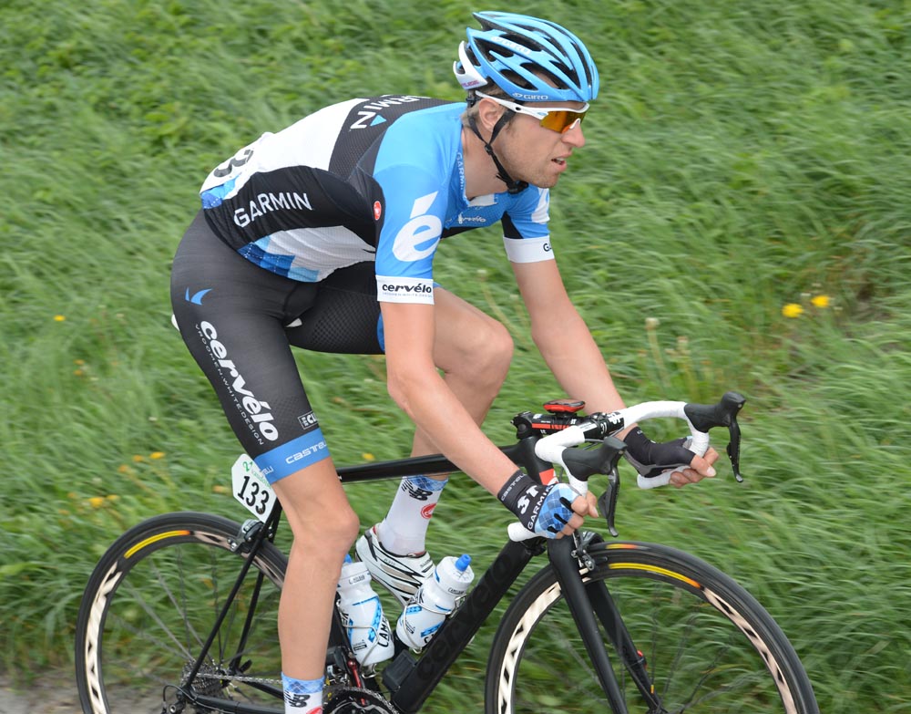 Ryder Hesjerdal, Tour de Romandie 2012, stage four