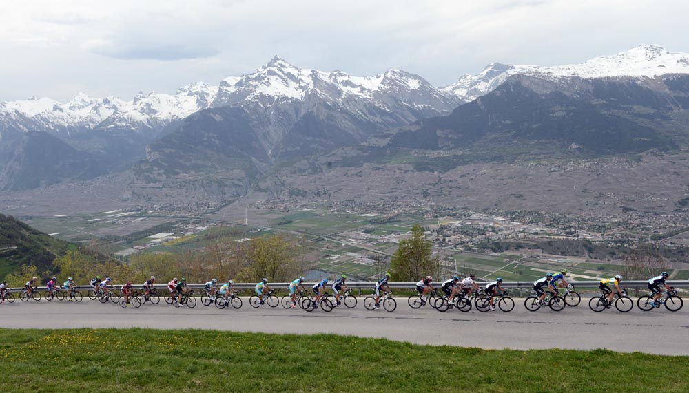 Scenery, Tour de Romandie 2012, stage four