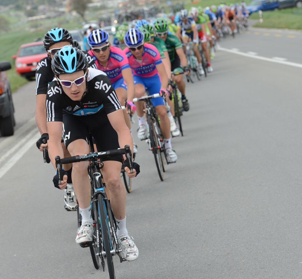 Geraint Thomas, Tour de Romandie 2012, stage four