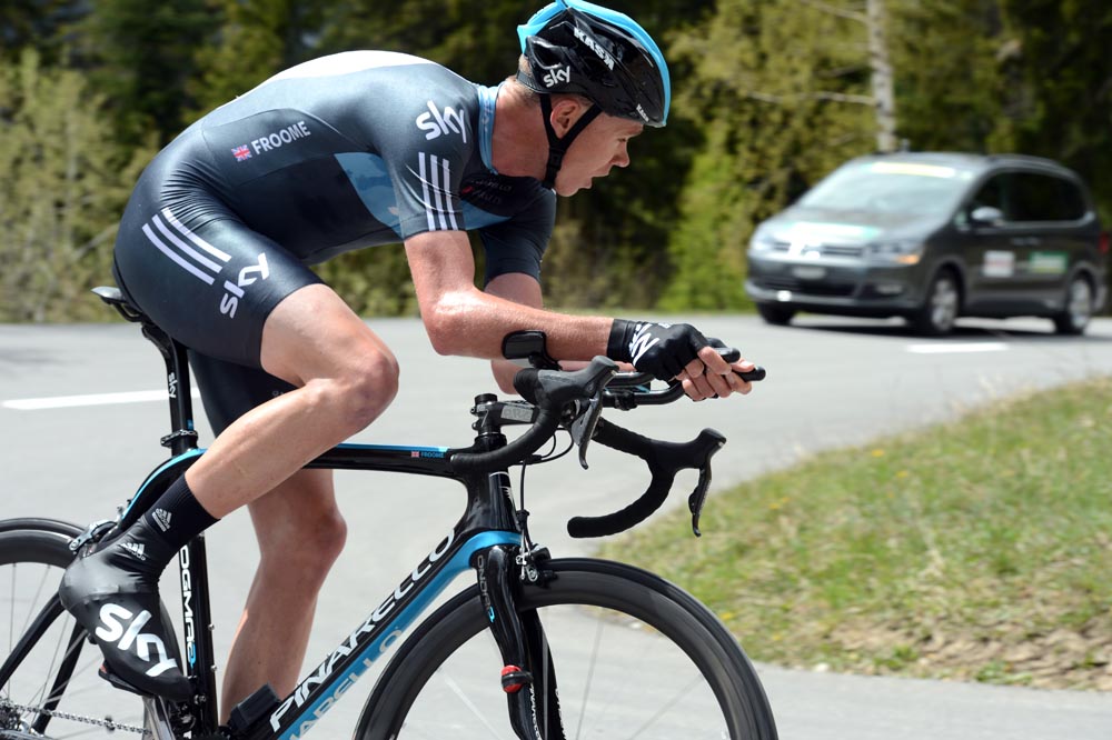 Chris Froome, Tour de Romandie 2012, stage 5 ITT