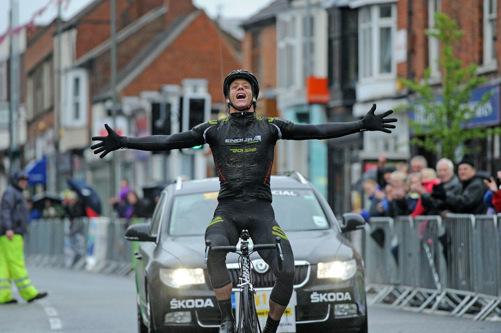Alexandre Blain wins, Rutland-Melton International CiCLE Classic 2012