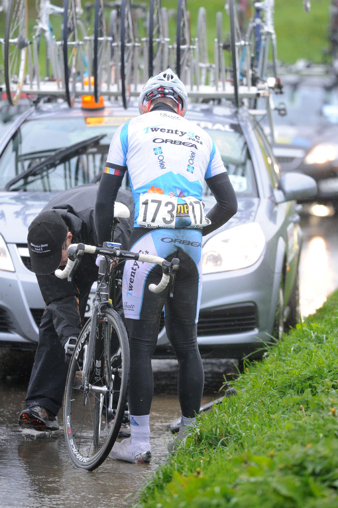 Puncture, Rutland-Melton International CiCLE Classic 2012