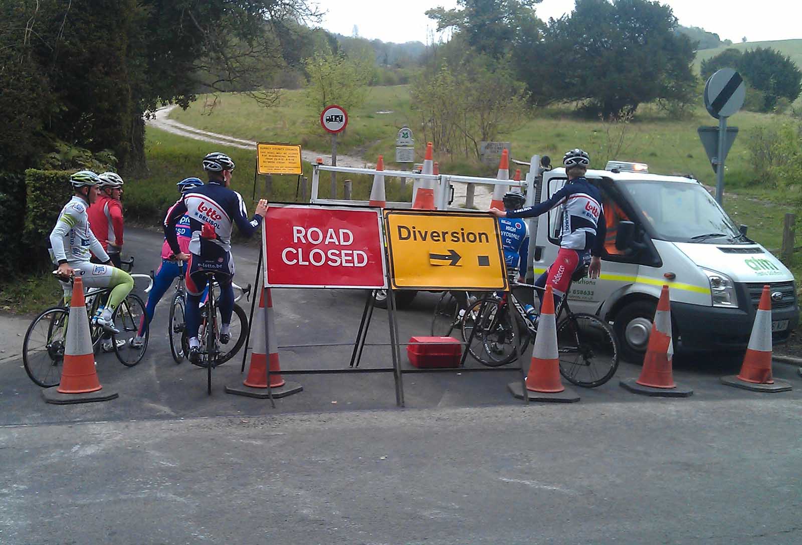 German team at Box hill box hill, olympic road race, 2012, greipel, degenkolb, hondo, seiberg