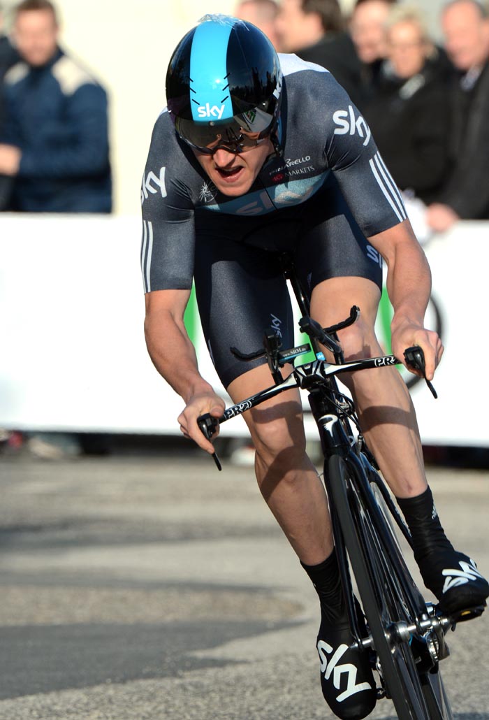 Geraint Thomas, Giro d'Italia 2012, stage one Geraint Thomas, Giro d'Italia 2012, stage one