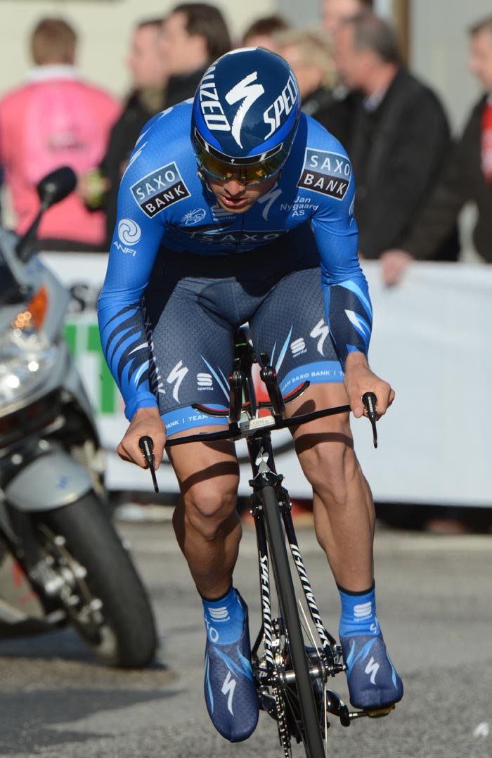 Manuele Boaro, Giro d'Italia 2012, stage one ITT