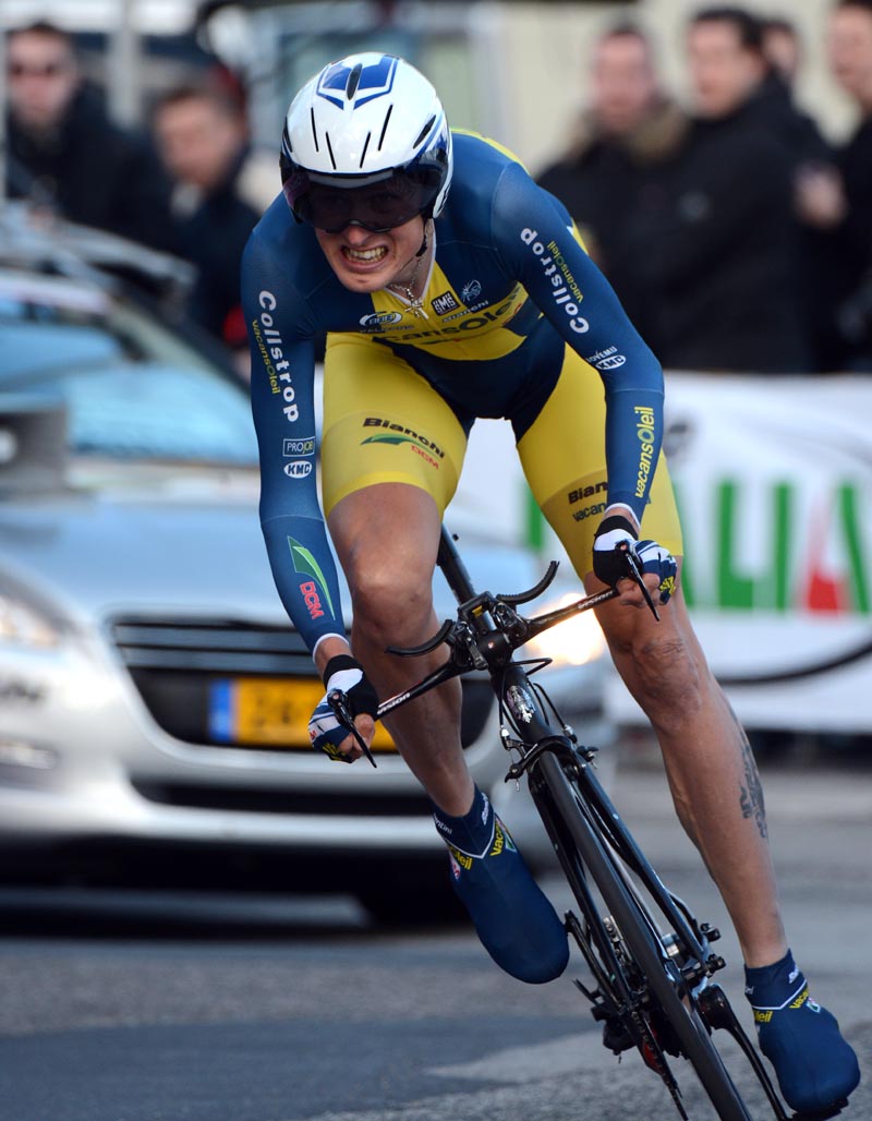 Gustav Larsson, Giro d'Italia 2012, stage one ITT