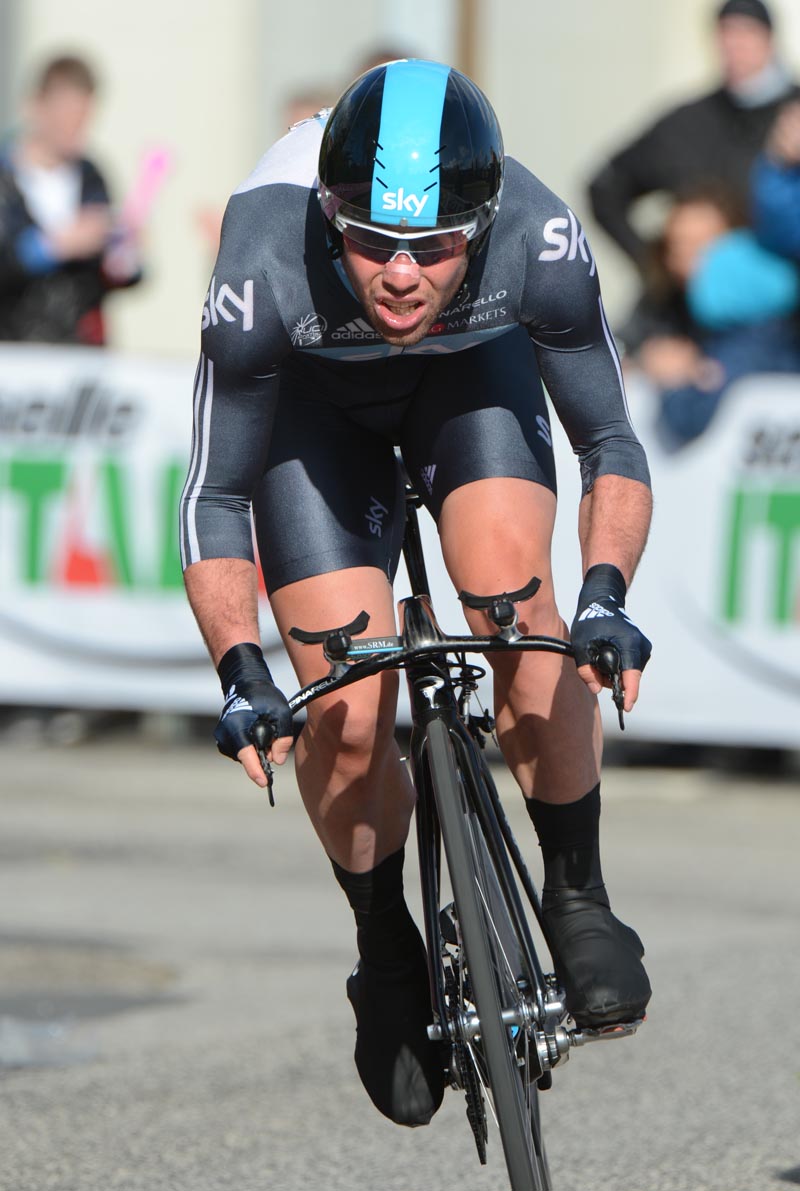 Mark Cavendish, Giro d'Italia 2012, stage one ITT
