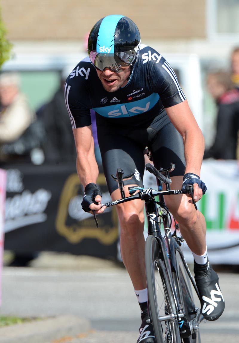 Jeremy Hunt, Giro d'Italia 2012, stage one ITT