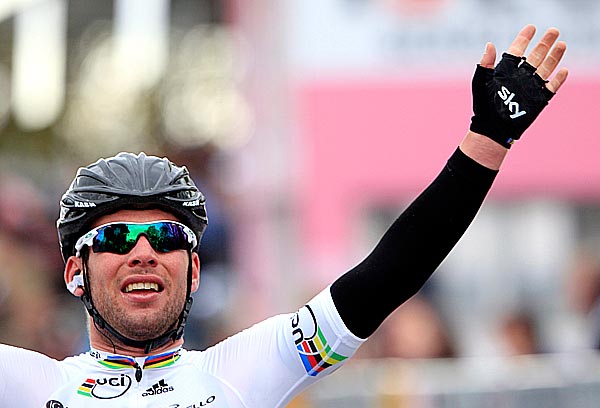 Mark Cavendish, Giro d'Italia 2012, stage two Mark Cavendish, Giro d'Italia 2012, stage two