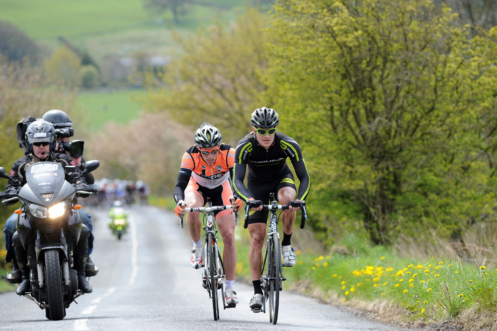 Pete Williams and Scott Thwaites in break, Tour of the Reservoir 2012