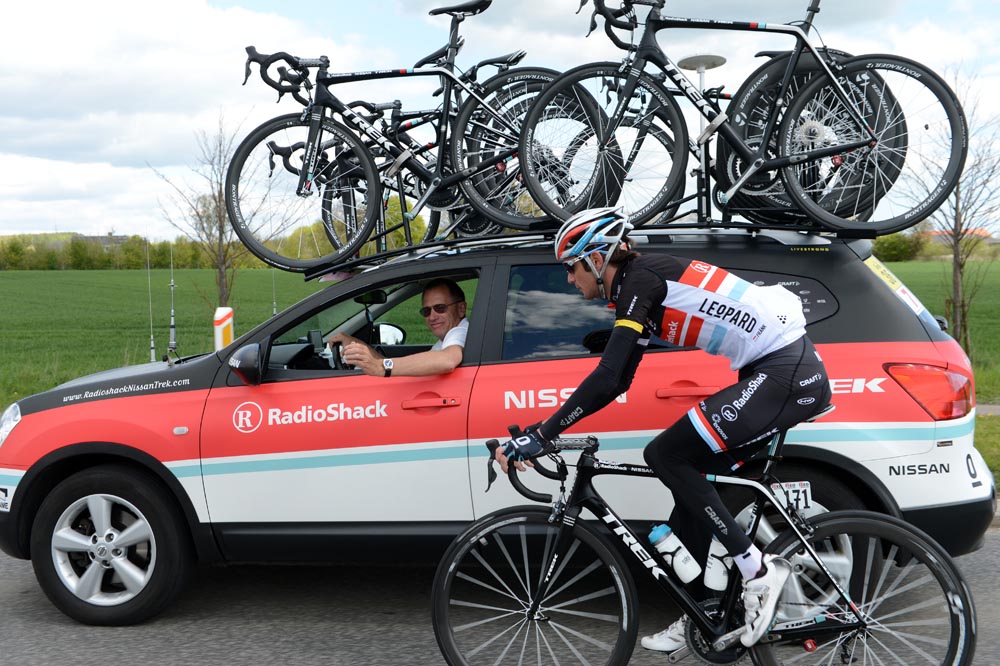 Frank Schleck, Giro d'Italia 2012, stage three