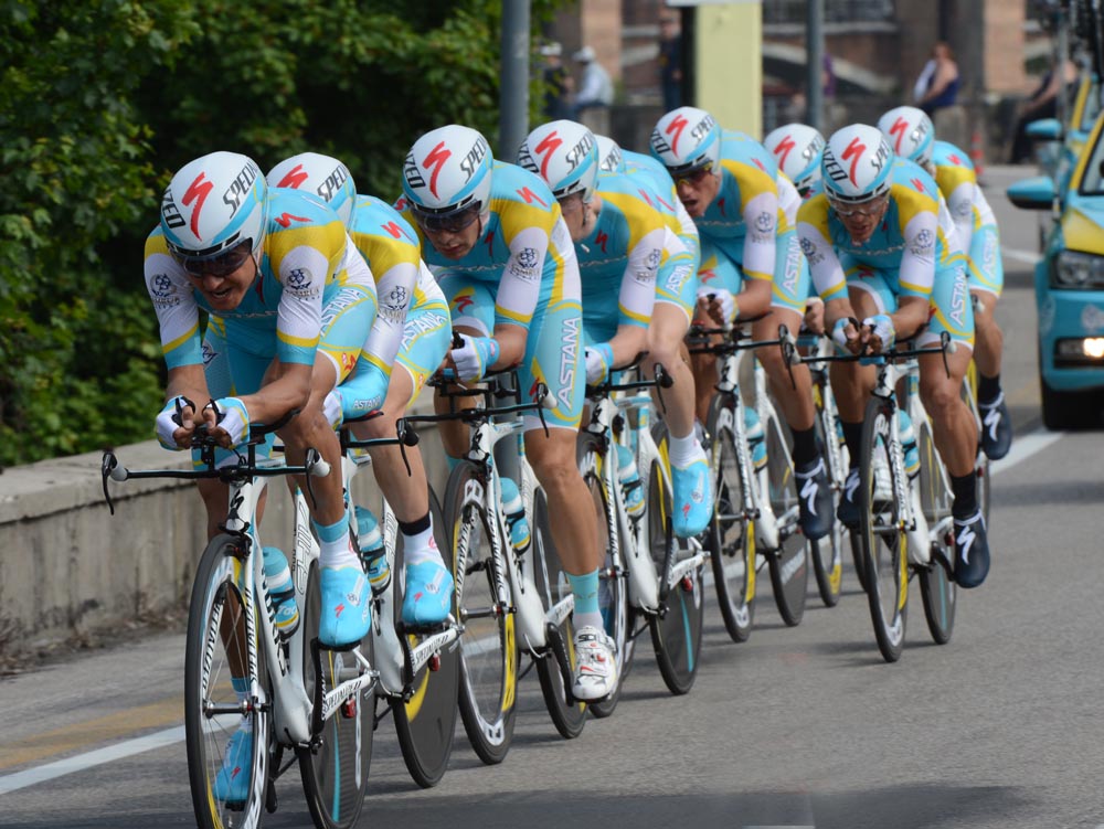 Astana, Giro d'Italia 2012, stage 4 TTT