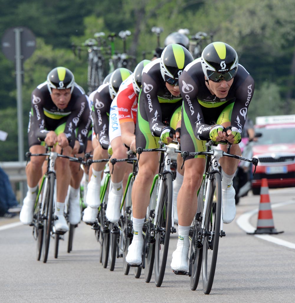 Orica-GreenEdge, Giro d'Italia 2012, stage 4 TTT