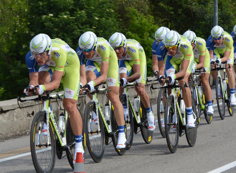 Liquigas-Cannondale, Giro d'Italia 2012, stage 4 TTT