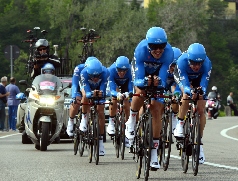 Garmin-Barracuda win, Giro d'Italia 2012, stage 4 TTT