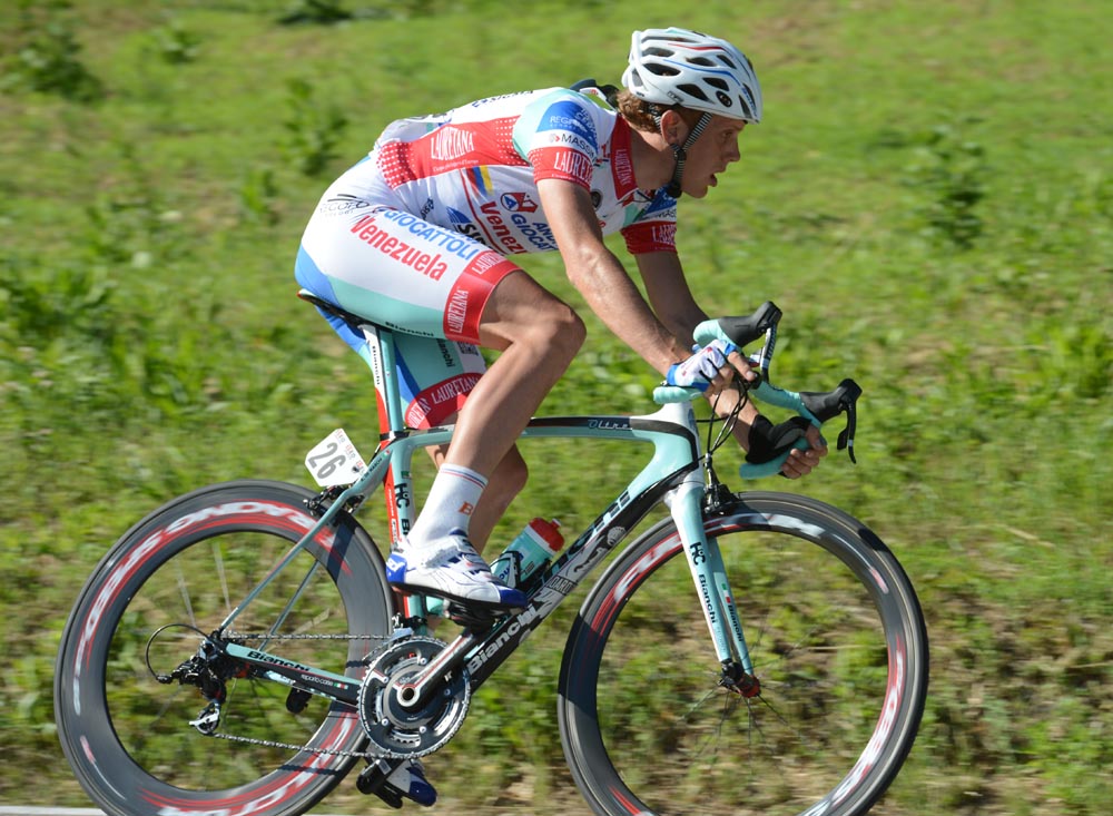De Marchi escape, Giro d'Italia 2012, stage five