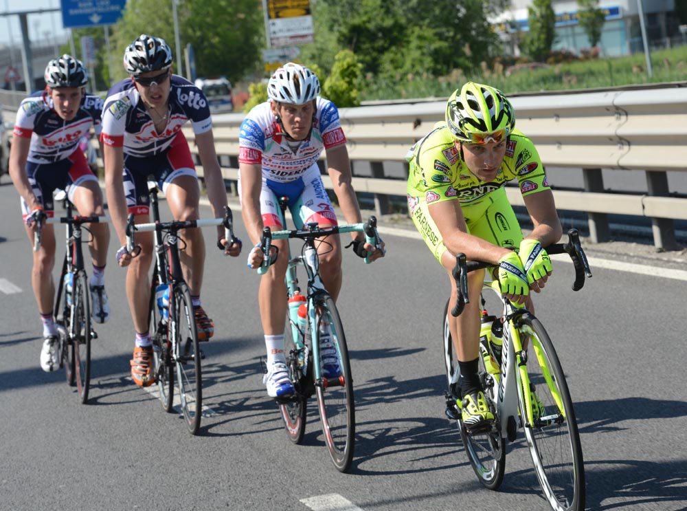 De Nigri escape, Giro d'Italia 2012, stage five