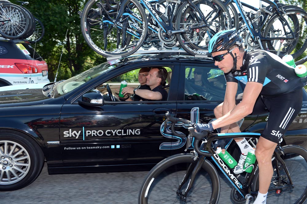 Jeremy Hunt works, Giro d'Italia 2012, stage five