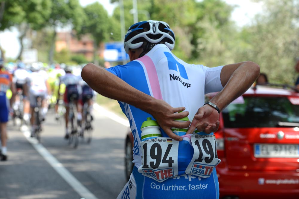 Andreas Schillinger, Giro d'Italia 2012, stage eight