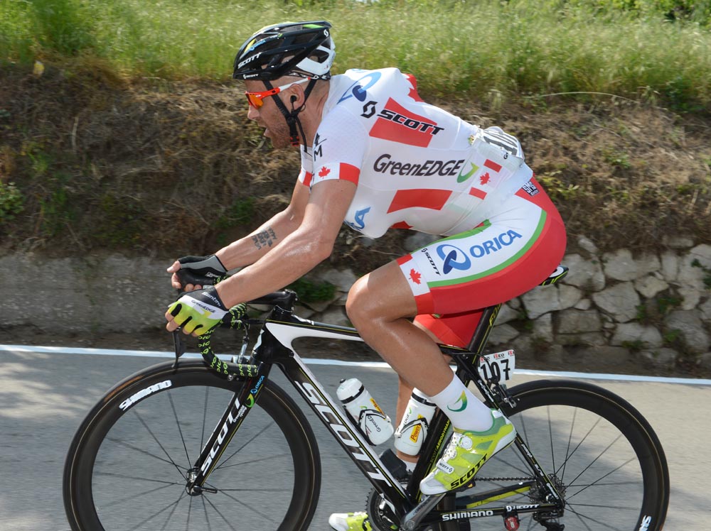 Svein Tuft, Giro d'Italia 2012, stage eight